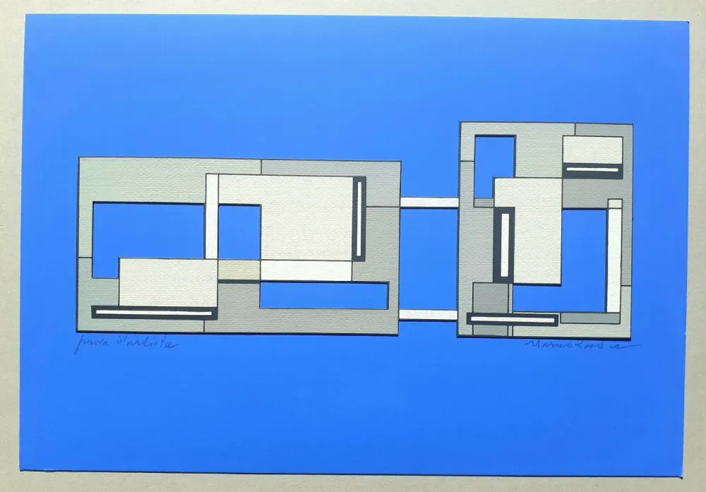 Serigrafía Radice - Composizione Tav. 7