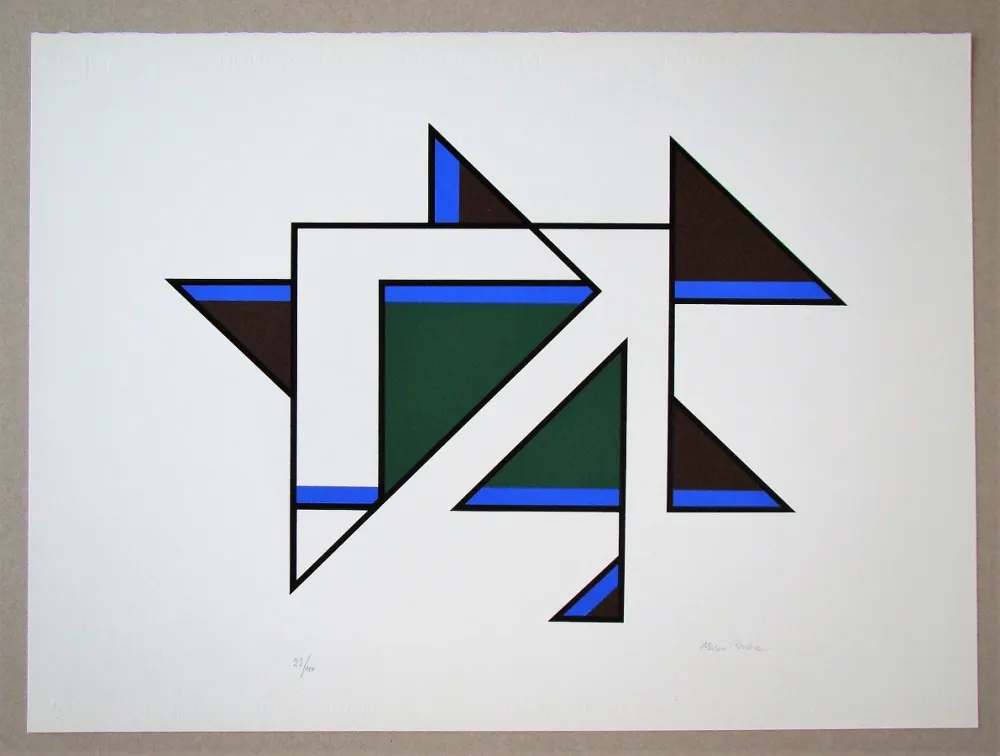 Serigrafía Radice - Senza Titolo