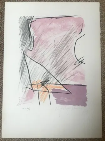 Litografía Ràfols Casamada - A.L. Polígrafa XV anys