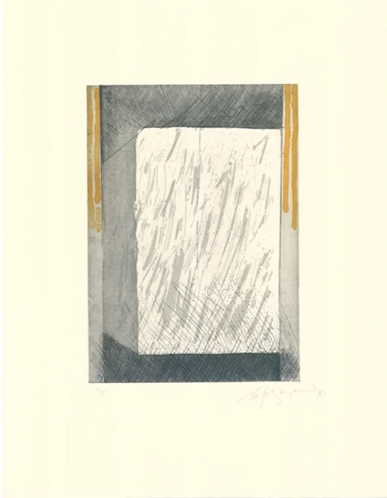 Aguafuerte Y Aguatinta Ràfols Casamada - Barcelona-1