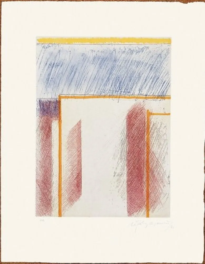 Grabado Ràfols Casamada - Barcelona-2