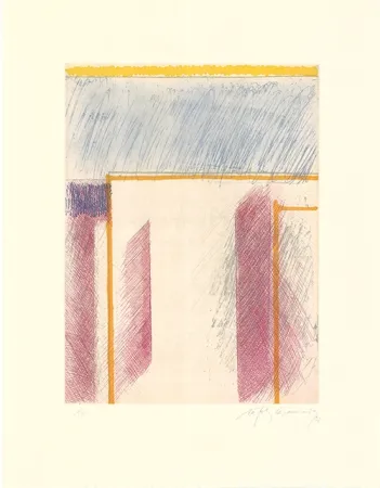 Aguafuerte Y Aguatinta Ràfols Casamada - Barcelona-2