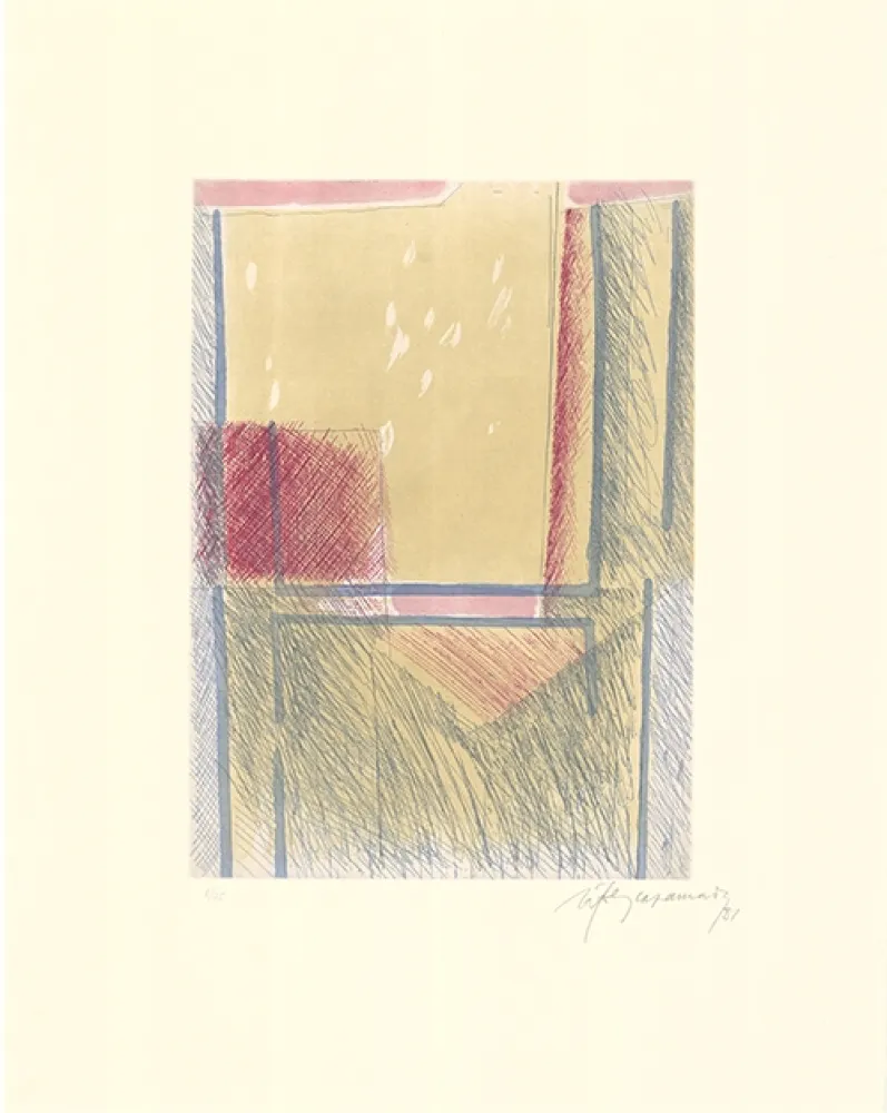 Aguafuerte Y Aguatinta Ràfols Casamada - Barcelona-5