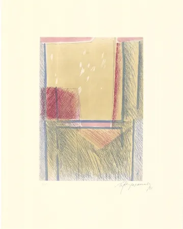 Aguafuerte Y Aguatinta Ràfols Casamada - Barcelona-5