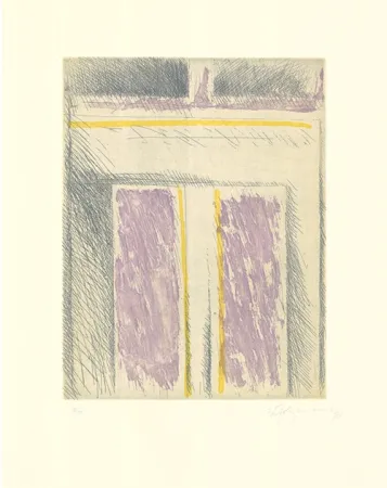 Aguafuerte Y Aguatinta Ràfols Casamada - Barcelona-6