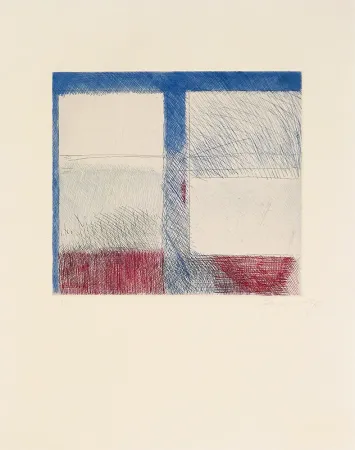 Grabado Ràfols Casamada - Barcelona 8