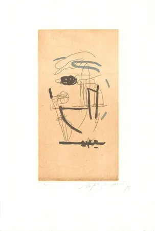 Aguafuerte Y Aguatinta Ràfols Casamada - Barris Extrems-1