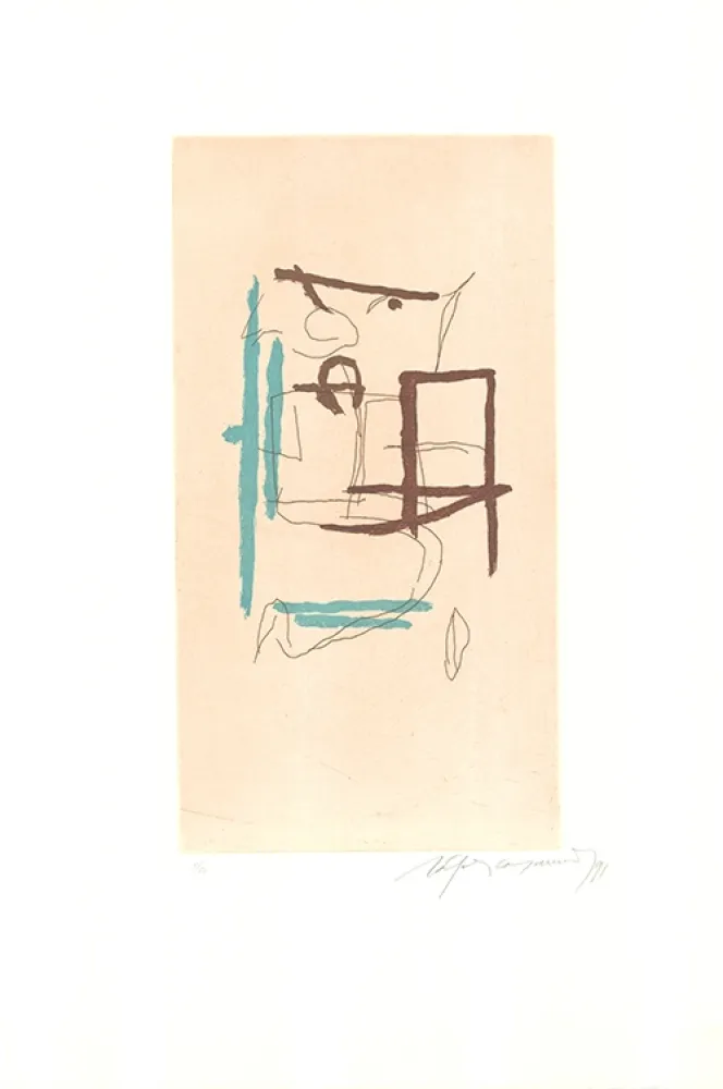 Aguafuerte Y Aguatinta Ràfols Casamada - Barris Extrems-2