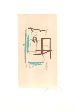 Aguafuerte Y Aguatinta Ràfols Casamada - Barris Extrems-2