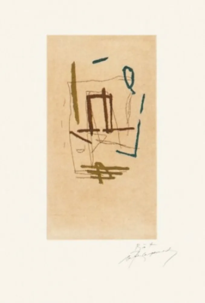 Grabado Ràfols Casamada - Barris extrems-3	 