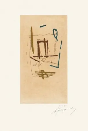 Grabado Ràfols Casamada - Barris extrems-3	 