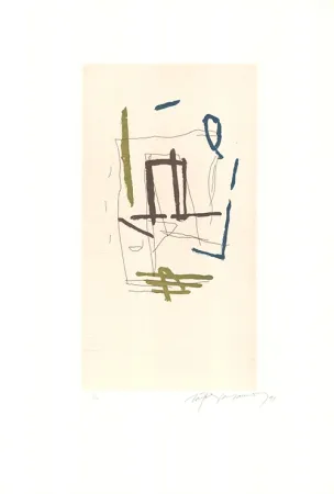 Aguafuerte Y Aguatinta Ràfols Casamada - Barris Extrems-3