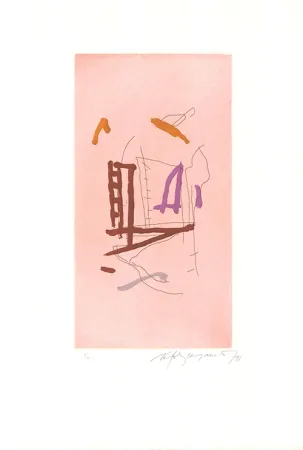 Aguafuerte Y Aguatinta Ràfols Casamada - Barris Extrems-4