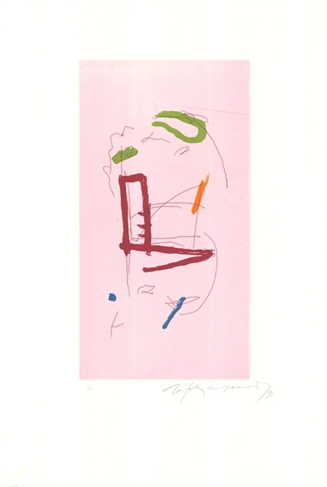 Aguafuerte Y Aguatinta Ràfols Casamada - Barris Extrems-6