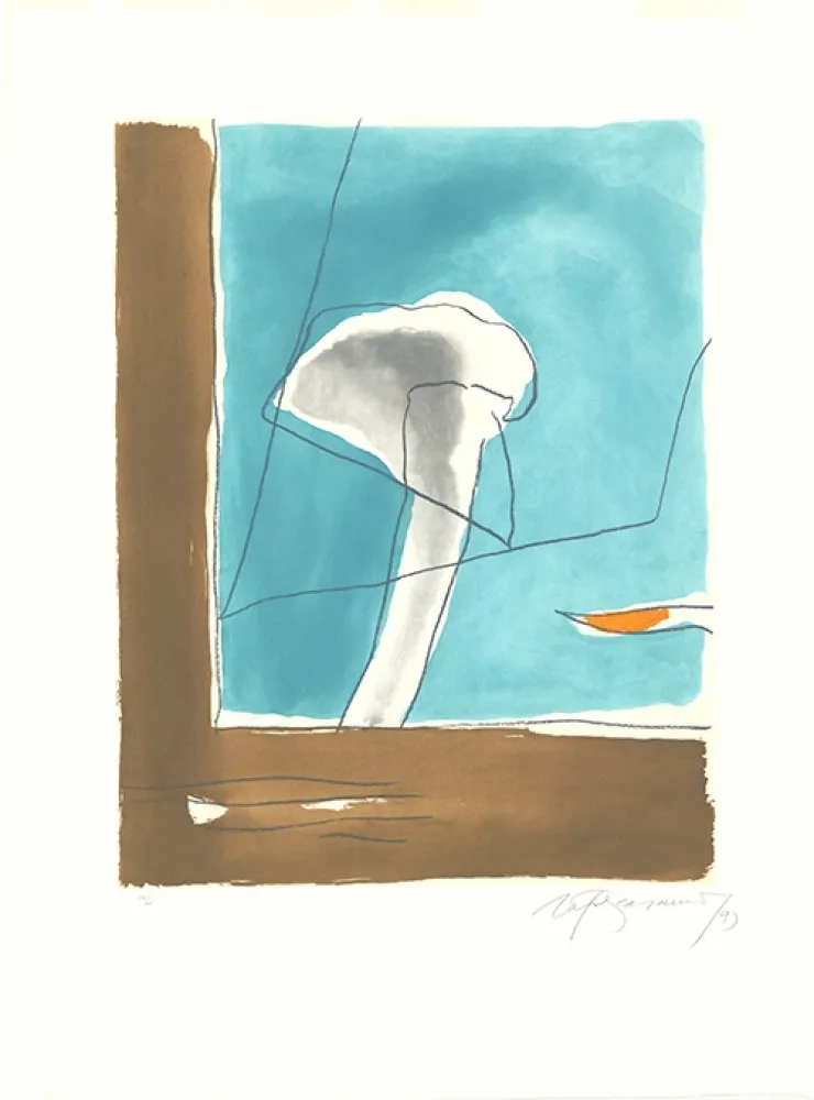 Aguafuerte Y Aguatinta Ràfols Casamada - Brisa-1