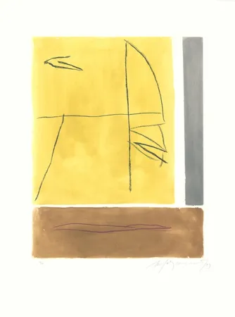 Aguafuerte Y Aguatinta Ràfols Casamada - Brisa-2