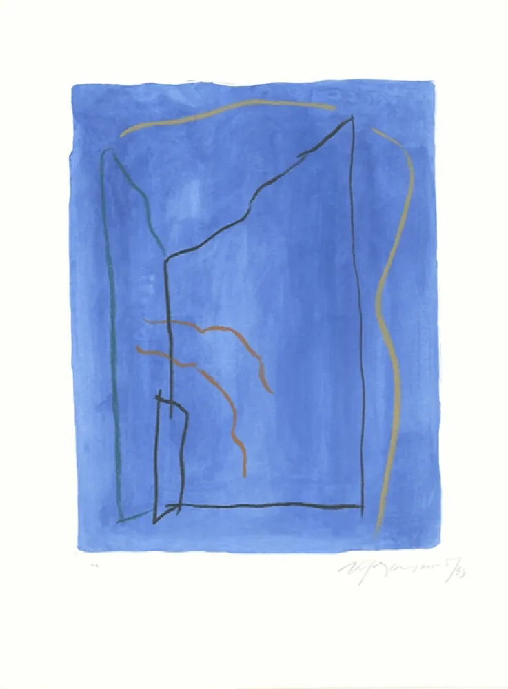 Aguafuerte Y Aguatinta Ràfols Casamada - Brisa-3