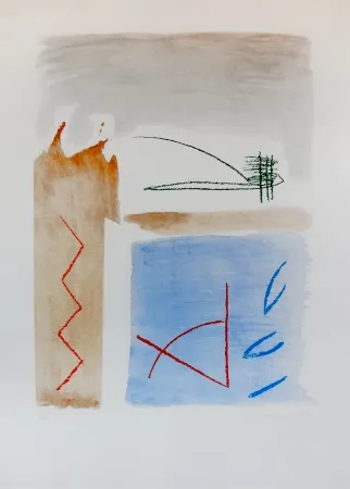 Aguafuerte Y Aguatinta Ràfols Casamada - Cami de primavera V