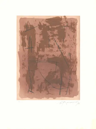 Aguafuerte Y Aguatinta Ràfols Casamada - Circ-1