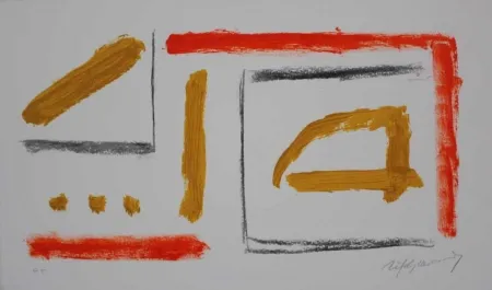 Litografía Ràfols Casamada - Coberta catàleg