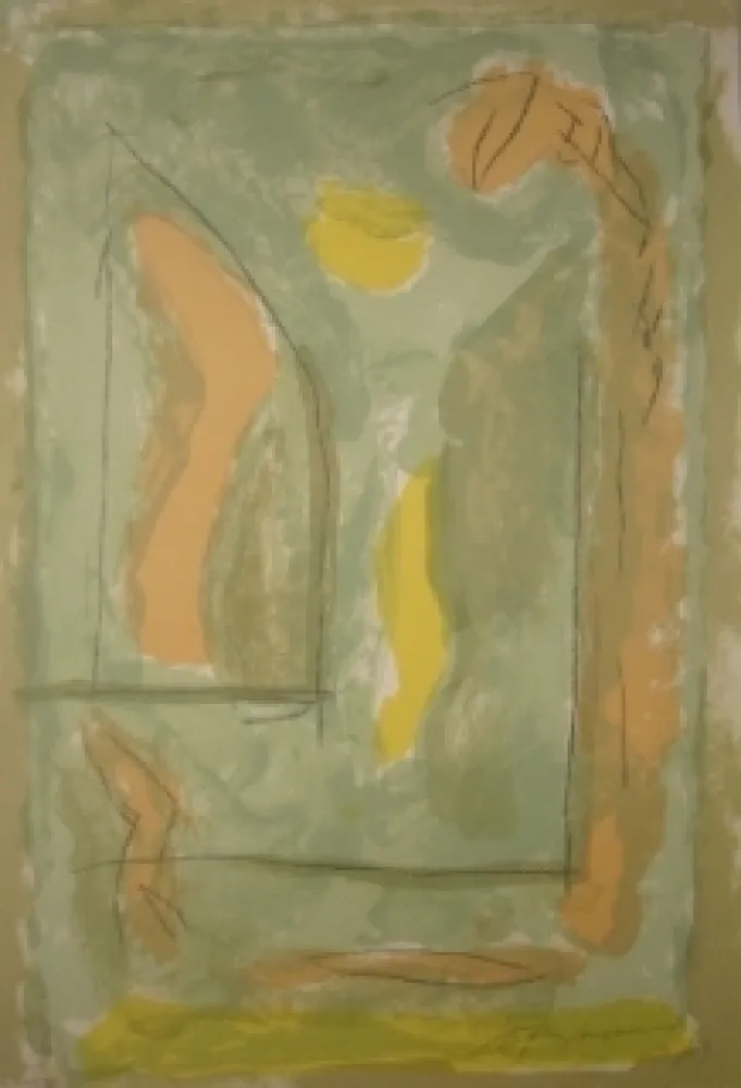 Litografía Ràfols Casamada - Composition 26