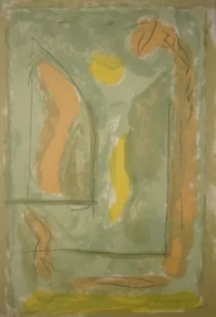 Litografía Ràfols Casamada - Composition 26