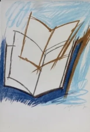 Litografía Ràfols Casamada - Composition 31