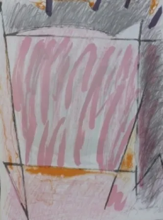 Litografía Ràfols Casamada - Composition 32