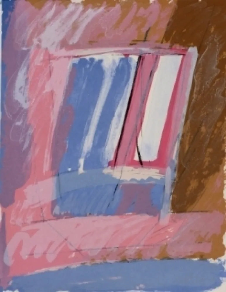 Litografía Ràfols Casamada - Composition 37