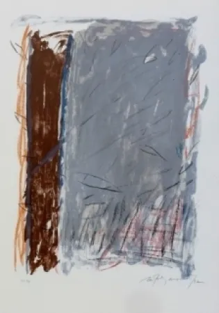 Litografía Ràfols Casamada - Composition 46