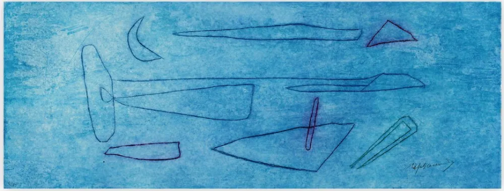 Aguafuerte Y Aguatinta Ràfols Casamada - Del Mar I