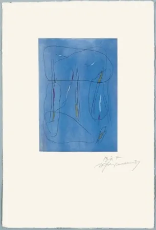 Grabado Ràfols Casamada - El bosc -3