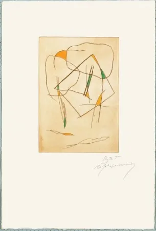 Grabado Ràfols Casamada - El bosc -6