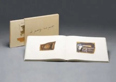 Grabado Ràfols Casamada - El passeig del poeta