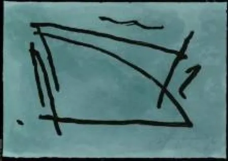 Aguatinta Ràfols Casamada - El passeig del poeta / The Poet's Walk