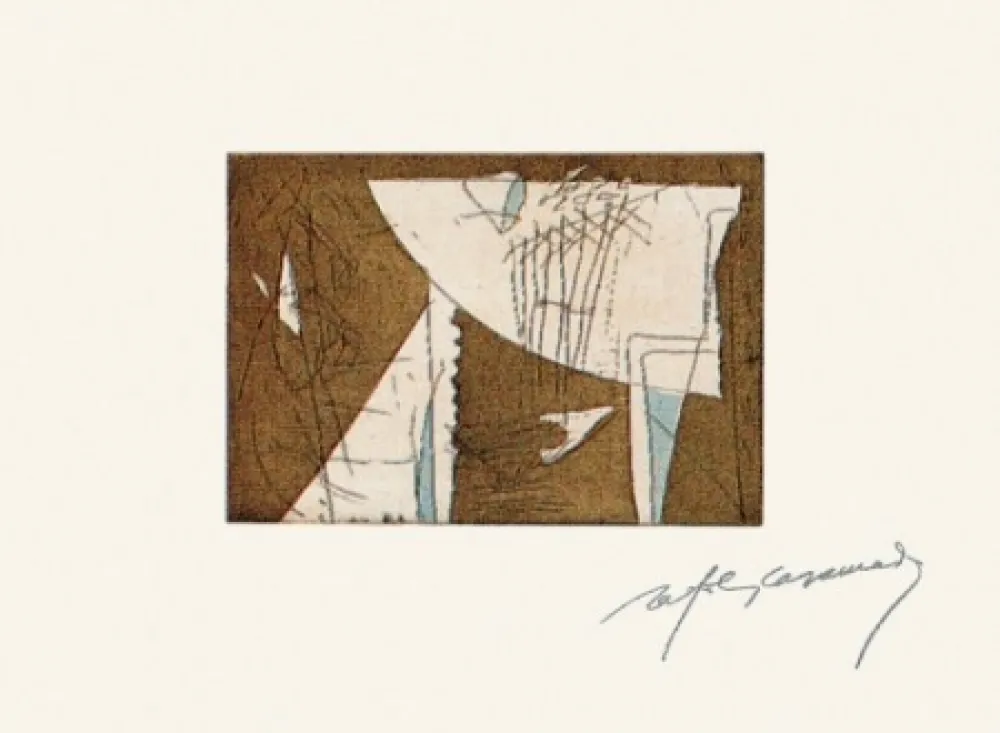 Grabado Ràfols Casamada - Estiu-3