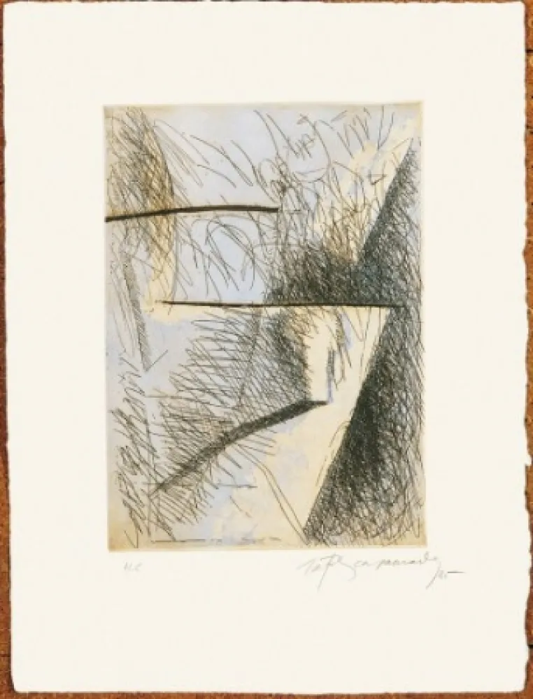 Grabado Ràfols Casamada - Estrats-1	 