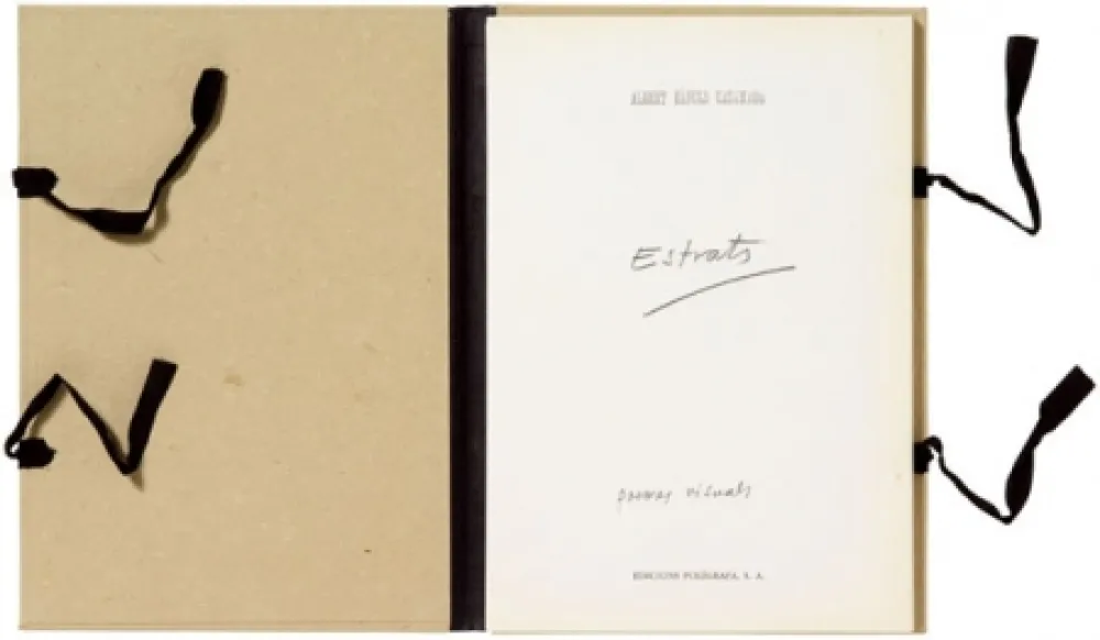 Libro Ilustrado Ràfols Casamada - Estrats