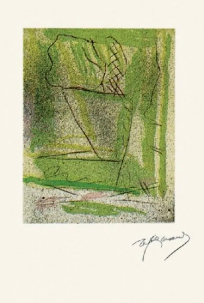 Grabado Ràfols Casamada - Floral-3	