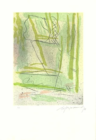 Aguafuerte Y Aguatinta Ràfols Casamada - Floral-3