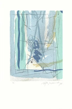 Aguafuerte Y Aguatinta Ràfols Casamada - Floral-4