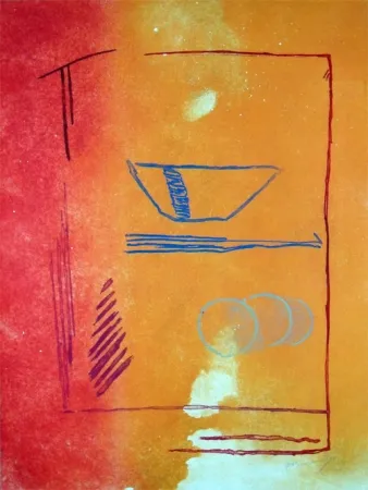 Aguafuerte Y Aguatinta Ràfols Casamada - Fruites d'estiu