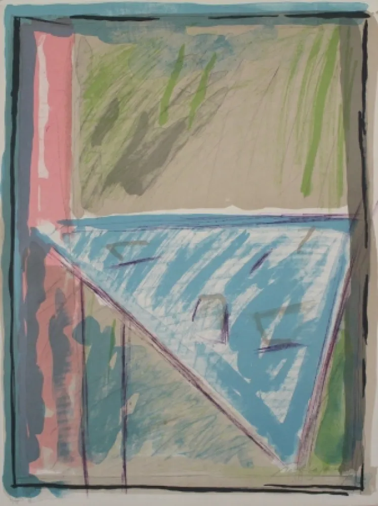 Litografía Ràfols Casamada - Interiors 6