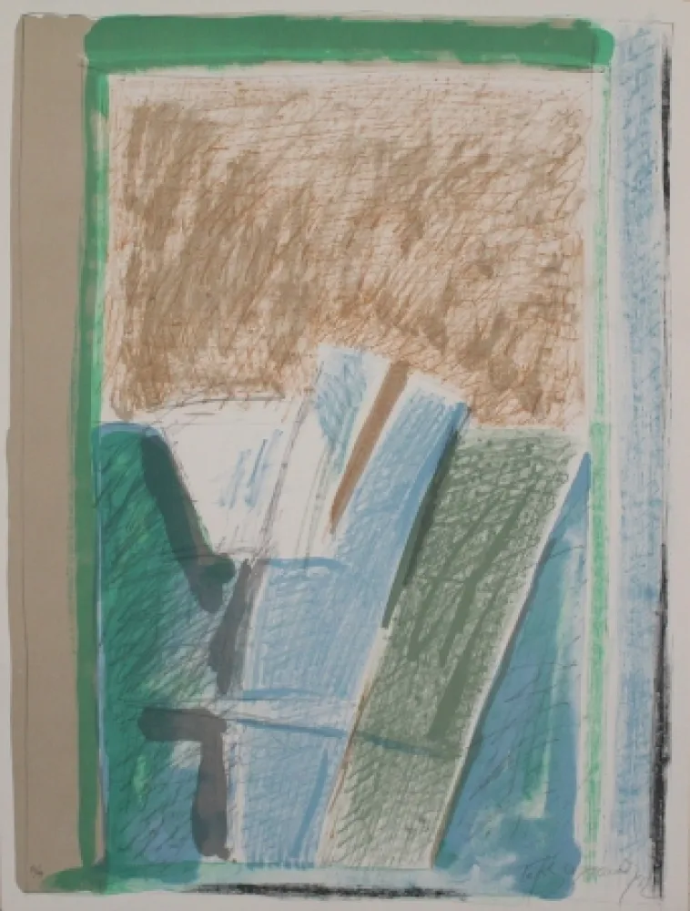 Litografía Ràfols Casamada - Interiors 8