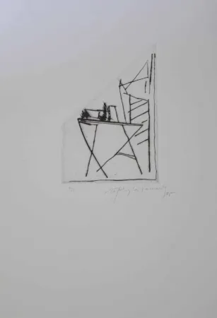 Grabado Ràfols Casamada - Jardí 2