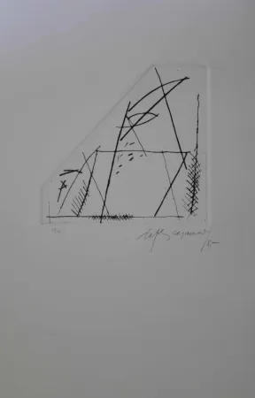 Grabado Ràfols Casamada - Jardí 4