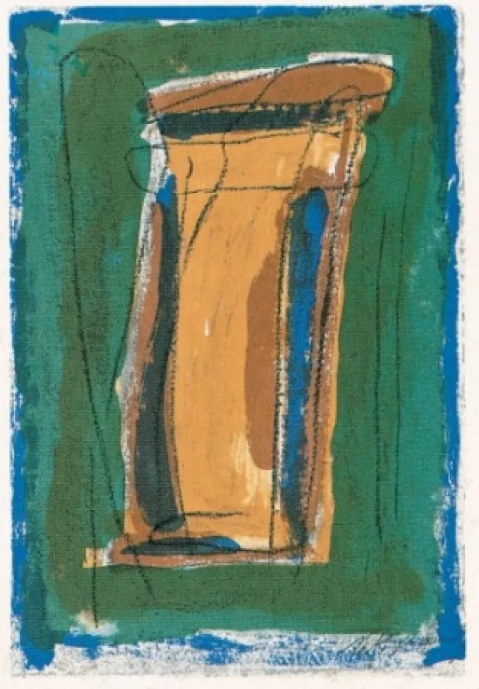 Litografía Ràfols Casamada - La tardor-3