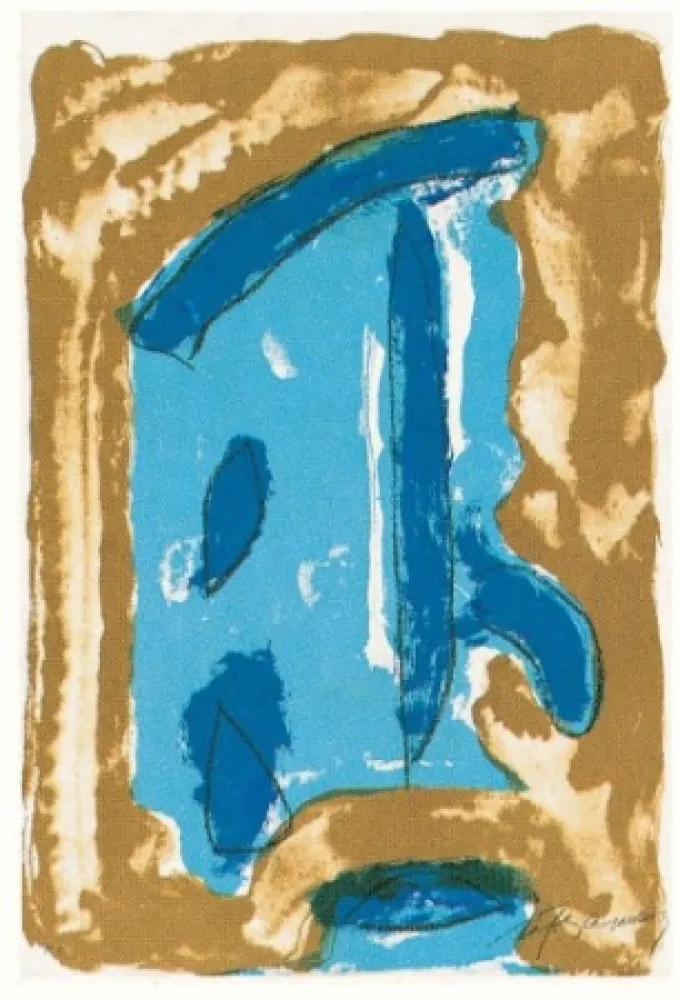 Litografía Ràfols Casamada - La tardor-5	 