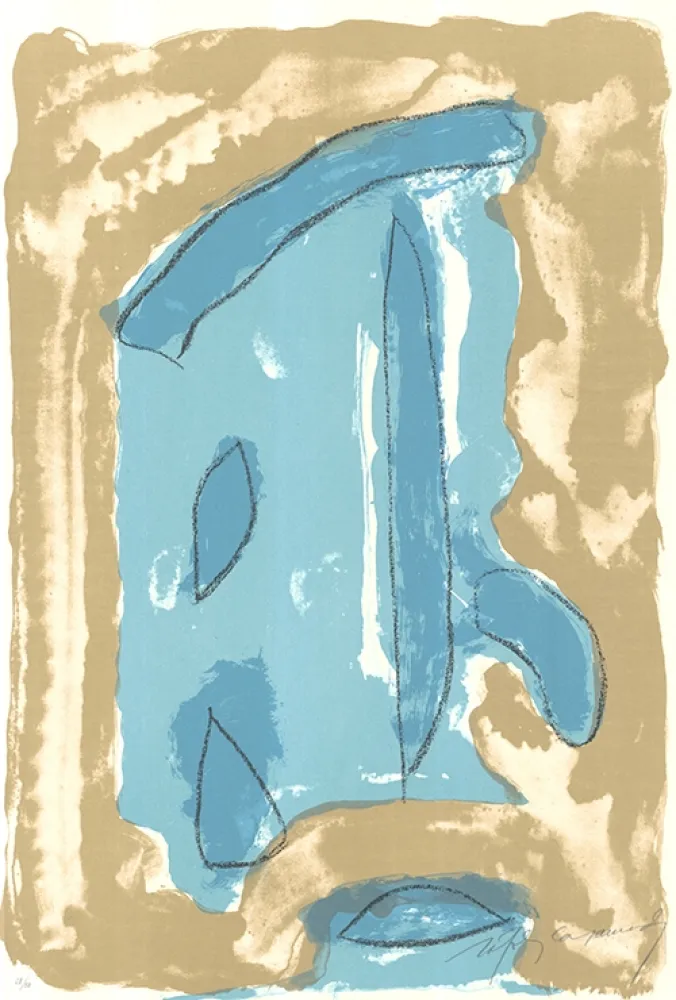 Litografía Ràfols Casamada - La Tardor 5 / Autumn 5