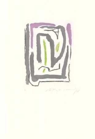 Aguafuerte Y Aguatinta Ràfols Casamada - Laberint-1